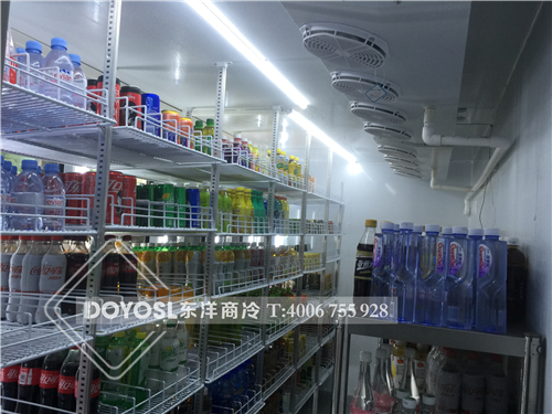廣州市番禺區屏都加油站飲料倉儲柜-飲料冷藏倉儲柜案例