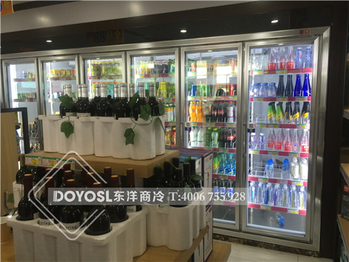 廣州市番禺區屏都加油站飲料倉儲柜-飲料冷藏倉儲柜案例