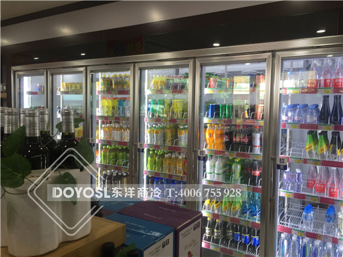 廣州市番禺區屏都加油站飲料倉儲柜-飲料冷藏倉儲柜案例