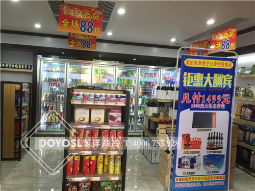 廣州市番禺區屏都加油站飲料倉儲柜-飲料冷藏倉儲柜案例